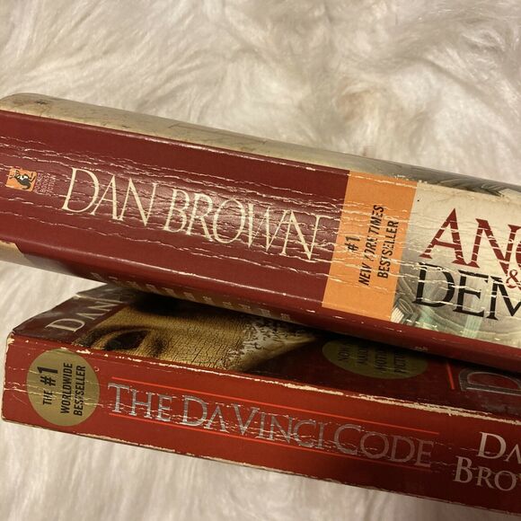 Angels and Demons & The Da Vinci Code by Dan Brown Book Novels Bundle Of 2 - Picture 7 of 9